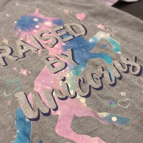 BUNDLE Of 3 Tshirts Tank Top Summer Neon Unicorn Glitter George Okie Dokie - Picture 6 of 12